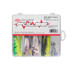 Pulse Shad Box 11cm incl Jigheads 12/4ps