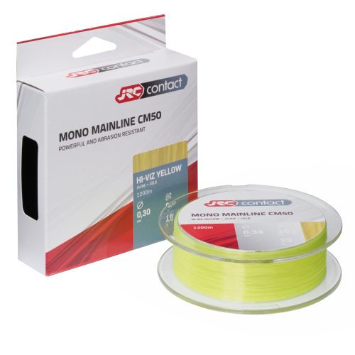 JRC CONTACT CM50 600m 0.35mm HViz Yellow