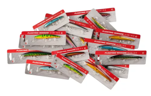Assorted Floating Minnow Box 108pcs