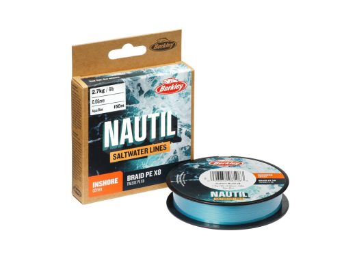 Berkley NAUTIL Braidx8 150m .12 AquaBlue