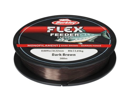 BerkleyFLEX SS Feeder 300m .25 DarkBrown