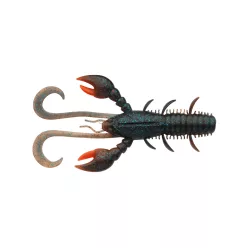 Hollow Craw 7cm Dark Cray UV Claw 8pcs