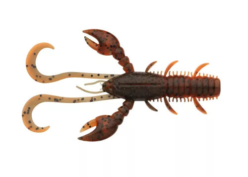 Hollow Craw 10cm Brown Orange UV 6pcs