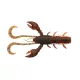 Hollow Craw 10cm Brown Orange UV 6pcs