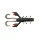 Hollow Craw 10cm Dark Cray UV Claw 6pcs