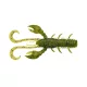 Hollow Craw 10cm Green Olive 6pcs