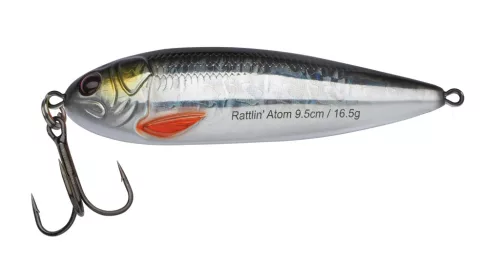 Rattlin Atom 9.5cm Silver Roach