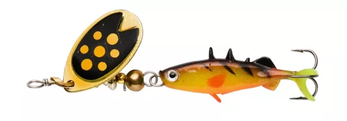FA Stickle Spinner 4.5cm Fire Perch