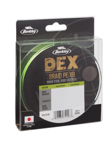 Berkley DEX x8 PE .04mm 150m 4.1kg Char
