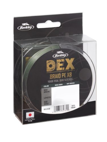 Berkley DEX x8 PE .04mm 300m 4.1kg MG