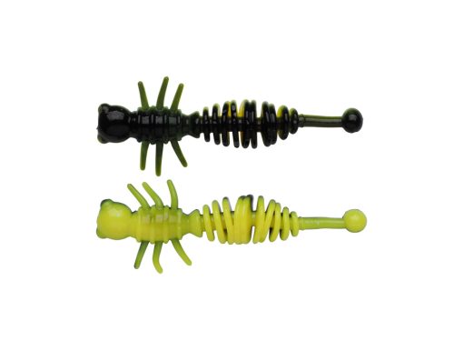 PWRBT PWR Larvae 55mm Black/Snsne Ylw