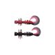 PWRBT PWR Curly 40mm Slmn Egg Red/ Black