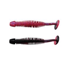 PWRBT PWR Leech 60mmSalmon Egg Red/Black