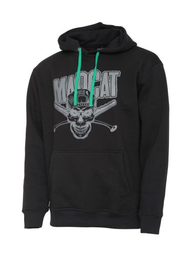 MADCAT SKULL HOODIE L BLACK