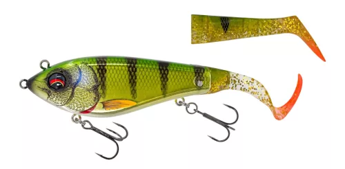 DEVIATOR TAIL 16.5CM/48G SS CHROME PERCH