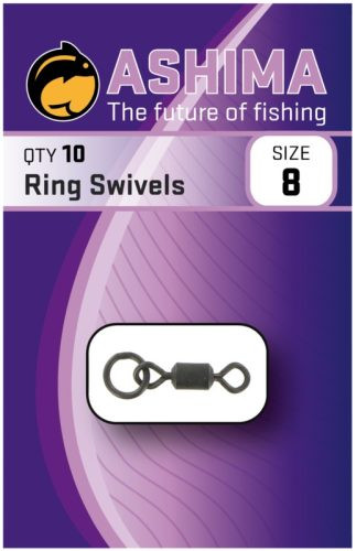 Ashima Ring Swivels forgókapocs karikával