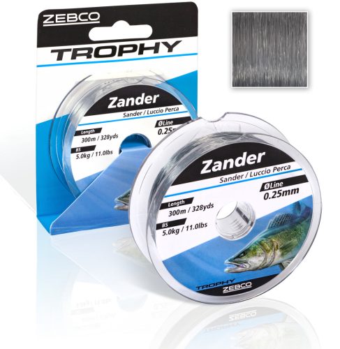 Ø 0,30mm Trophy Süllő H: 300m 328yds 6,9kg / 15,2lbs szürke