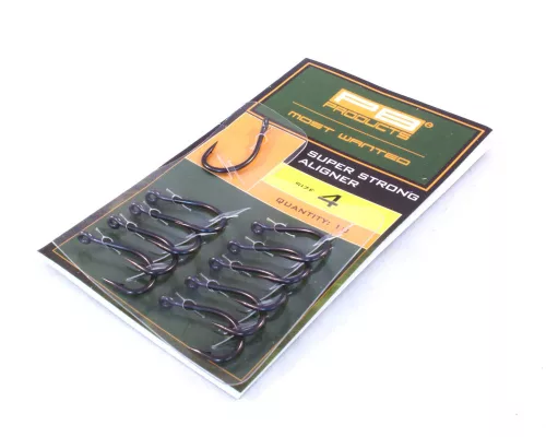 PB Products  Super Strong Aligner Hook DBF size 4 10db bojlis horog