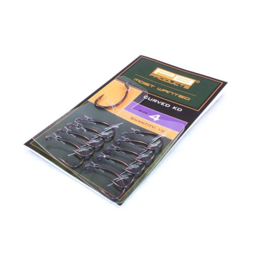 PB Products  Curved KD-hook DBF size 4 10db bojlis horog