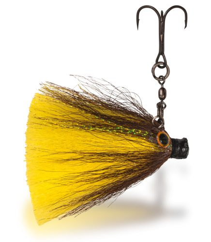 10g 6cm Mouse Jig Head fekete/arany #2
