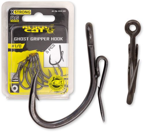 #2/0 Gripper Ghost Horog DG DG coating 5 darab