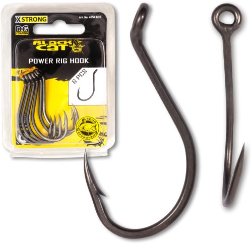 #5/0 Power Rig horog DG DG coating 6 darab