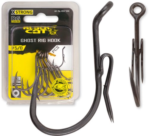 #6/0 Ghost Rig horog DG DG coating 5 darab