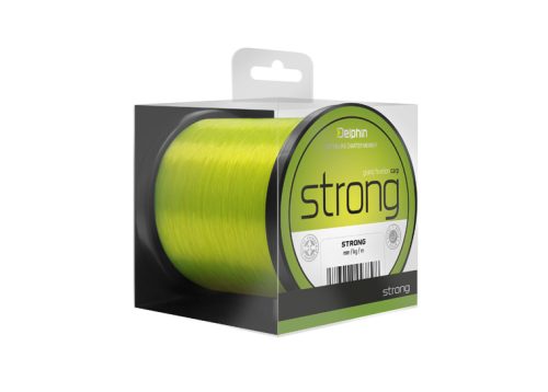 Delphin STRONG CARP sárga 0,25mm 5,5kg 300m monofil pontyozó zsinór