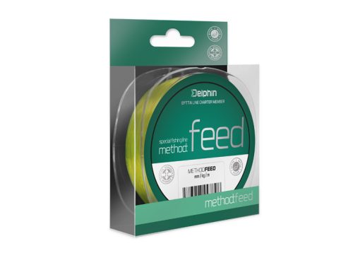 Delphin METHOD FEED sárga 0,20mm 3,7kg 5000m monofil zsinór