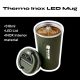 Thermo Inox LED Mug - hőfokkijelzős thermo bögre 