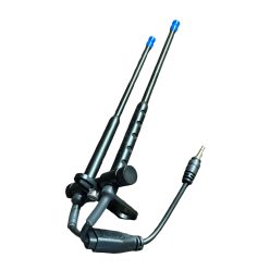   LIMITED EDITION Black Brilliant LED SnagEars BLUE - kék világítással 