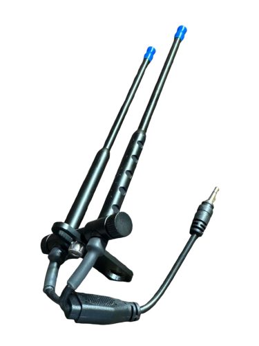 LIMITED EDITION Black Brilliant LED SnagEars BLUE - kék világítással 