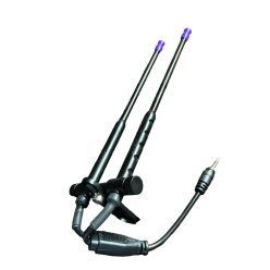   LIMITED EDITION Black Brilliant LED SnagEars PURPLE - lila világítással 