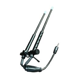   LIMITED EDITION Black Brilliant LED SnagEars WHITE - fehér világítással 