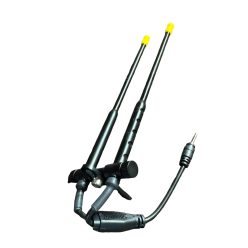   LIMITED EDITION Black Brilliant LED SnagEars YELLOW - sárga világítással 
