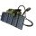 Rechargeable Camping Shower 11L + Solar 10W - Akkumulátoros Camping zuhanykészlet + 10W napelem
