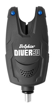 Elektromos kapásjelző a szetthez DIVER 9V piros 1db - NEM TELJES SZETT!!!