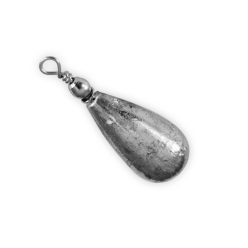 Delphin LEADS horgász Körteólom forgóval / 5db 5g