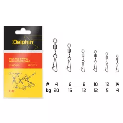 Rollings swivel with Hooked snap - main