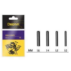 Delphin Single CRIMPS / 40db 1.0mm