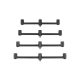 Lok Down 3 Rod Fixed Buzz Bar - 12"