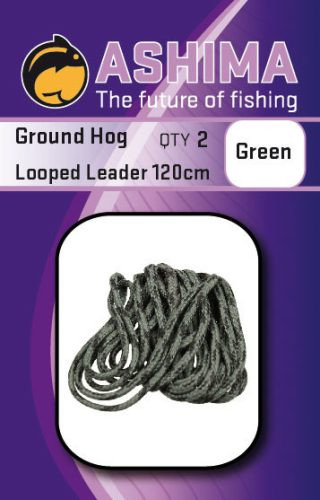 Ashima Ground Hog Looped Leader 120cm