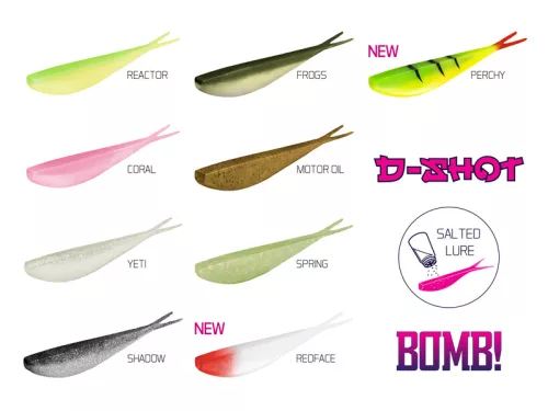 BOMB! Gumihal D-SHOT / 5db 6,5cm/Reactor
