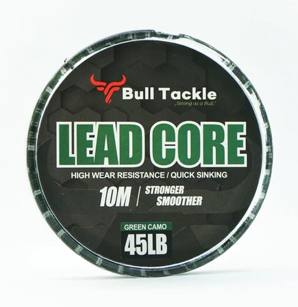 BULL TACKLE - LEADCORE 45 LB/10 M