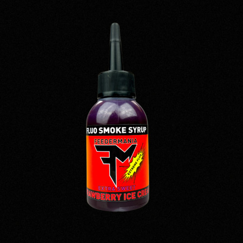 FEEDERMANIA EXTREME FLUO SMOKE SYRUP STRAWBERRY ICE CREAM 75 ML
