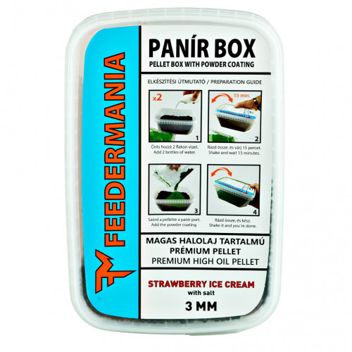 FEEDERMANIA PANÍR BOX 3 MM STRAWBERRY ICE CREAM