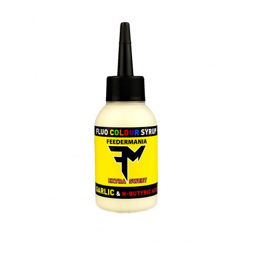 FEEDERMANIA FLUO COLOUR SYRUP GARLIC AND N-BUTYRIC ACID 75 ML