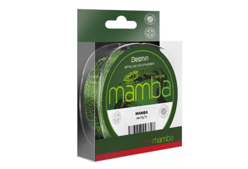 Delphin MAMBA Feeder / camou 0,23mm 4,3kg 300m monofil zsinór