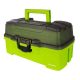 PLAMT6211 1TRAY TRANS SMOKE GREEN