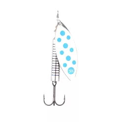SALMON SPINNER SILVER/BLUE 30G